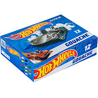 Гуашь Kite Hot Wheels HW23-063, 12 цветов