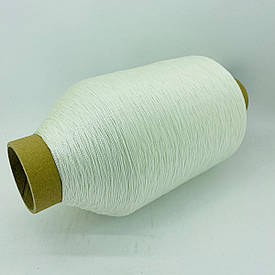 Нитка капронова 93,5 текс 0,8 мм (1*3) біла 6500 метрів 1,3 кг для плетіння сіток