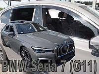 Дефлектори вікон / вітровики BMW 7 Series G11 2015-> 5D (вставні, кт - 4шт) (Heko)