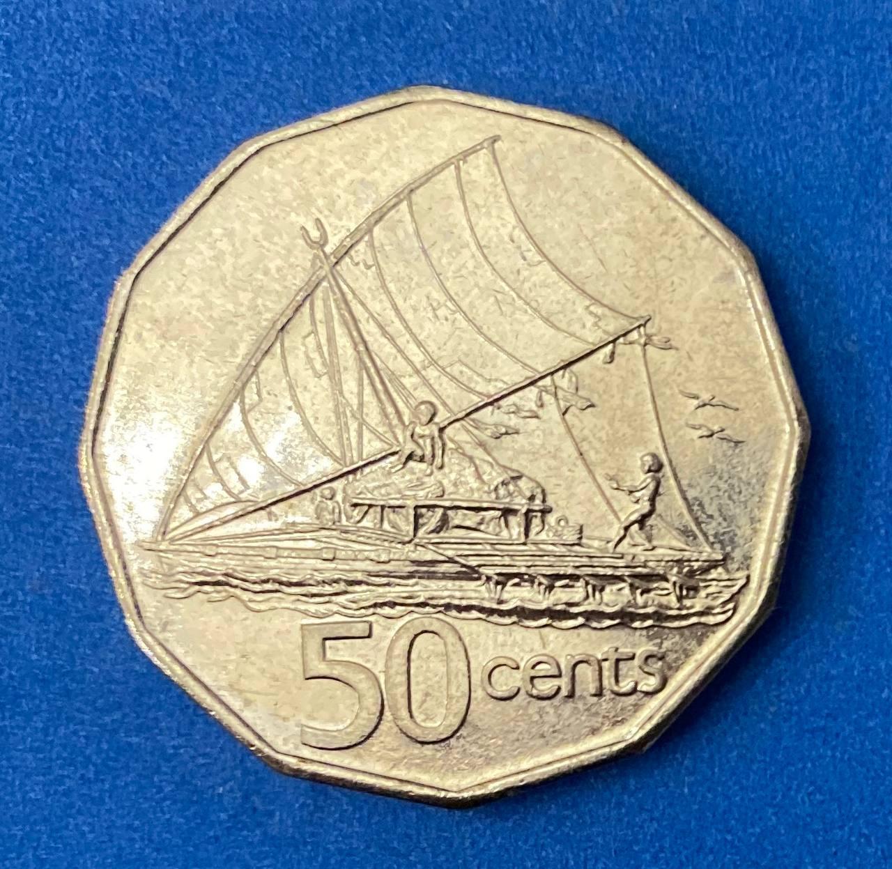 Монета Фіджі 50 млн 2006 р.
