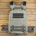 Wotan плитонос Plate Carrier Кочівник Grey, фото 3