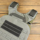 Wotan плитонос Plate Carrier Кочівник Grey, фото 5