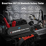 Konnwei BK100 battery tester- тестер АКБ 6-12 V (black, bluetooth), фото 2