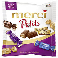 Шоколадні цукерки Storck Merci Petits Milk&Cream Collection 125г Німеччина