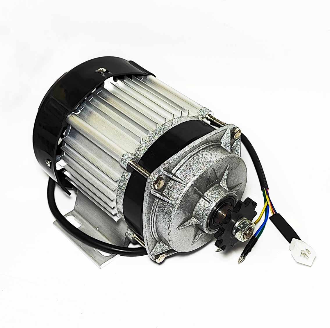 Електромотор безколекторний BLDC 36V 500W редукторний, фото 1