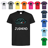 Черная детская футболка Шляпа Jughead (13-12-6)