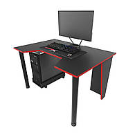 Геймерский стол Zeus Gamer-1 черный/красный