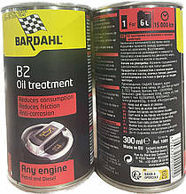 BARDAHL Присадка в масло антифрикционная для двигуна з великим пробігом B2-OIL TREATMENT, 1001, 0.300 мл.