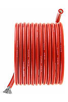 Провод силиконовый QJ 8 AWG (красный), 1 метр MK official