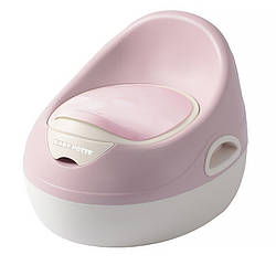 Горщик дитячий Bestbaby AH-855 з м'яким зручним сидінням Pink + White 6709-65104
