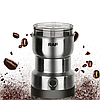 Кавомолка електрична з нержавіючої сталі, 150Вт, RAF-7113 / Кавомолка для кави та спецій, фото 6