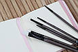 Пензель синтетика круглий, MOON 1203F, No 0, к.р. пензель ROSA Studio, фото 5