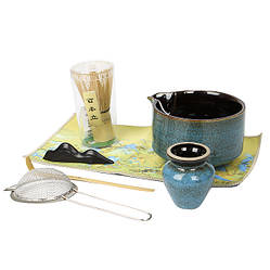 Набір Mavanto для приготування чаю матча 7 предметів Blue 12038-67024