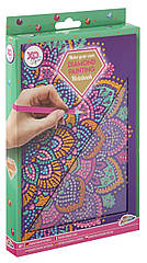 Блокнот А5 з алмазним розписом Мандала GRAFIX