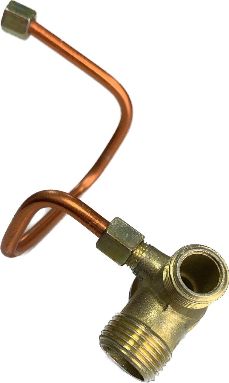 Зворотній клапан з трубкою для компрессора