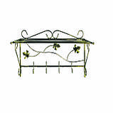 Кована вішалка настінна "Квадрат маленький", фото 8