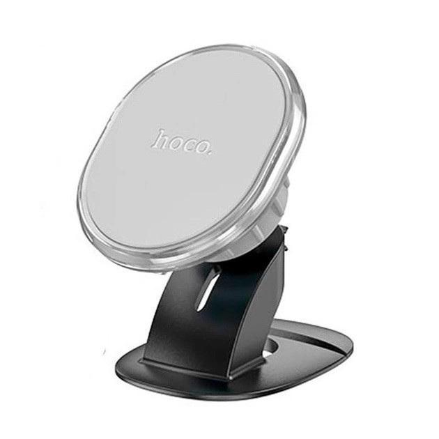 Магнітний тримач для телефону HOCO H2 Crystal Strong Magnetic Срібний, фото 1