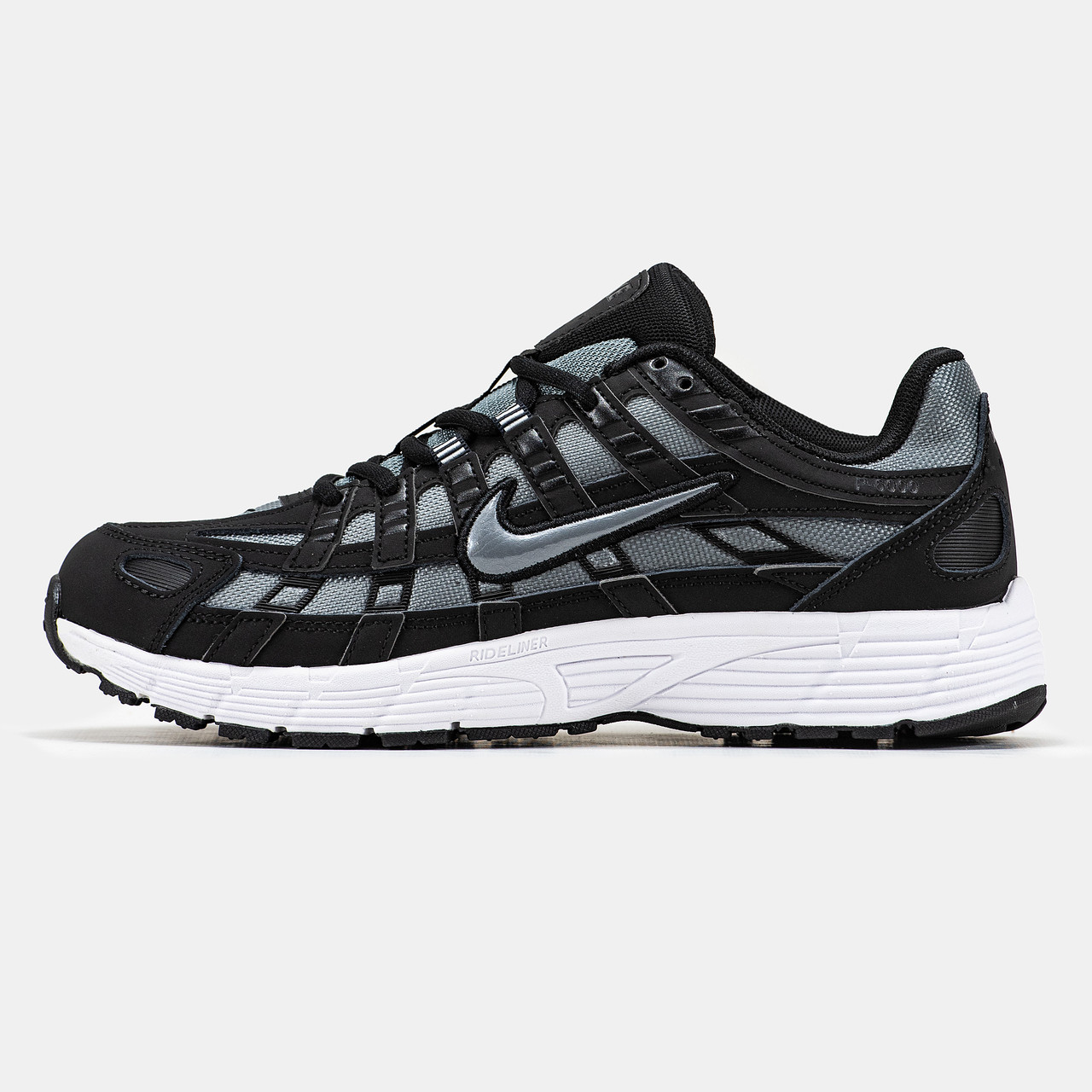 Чоловічі Кросівки Nike P-6000 Grey Black / Найк П-6000 Сірі з Чорним