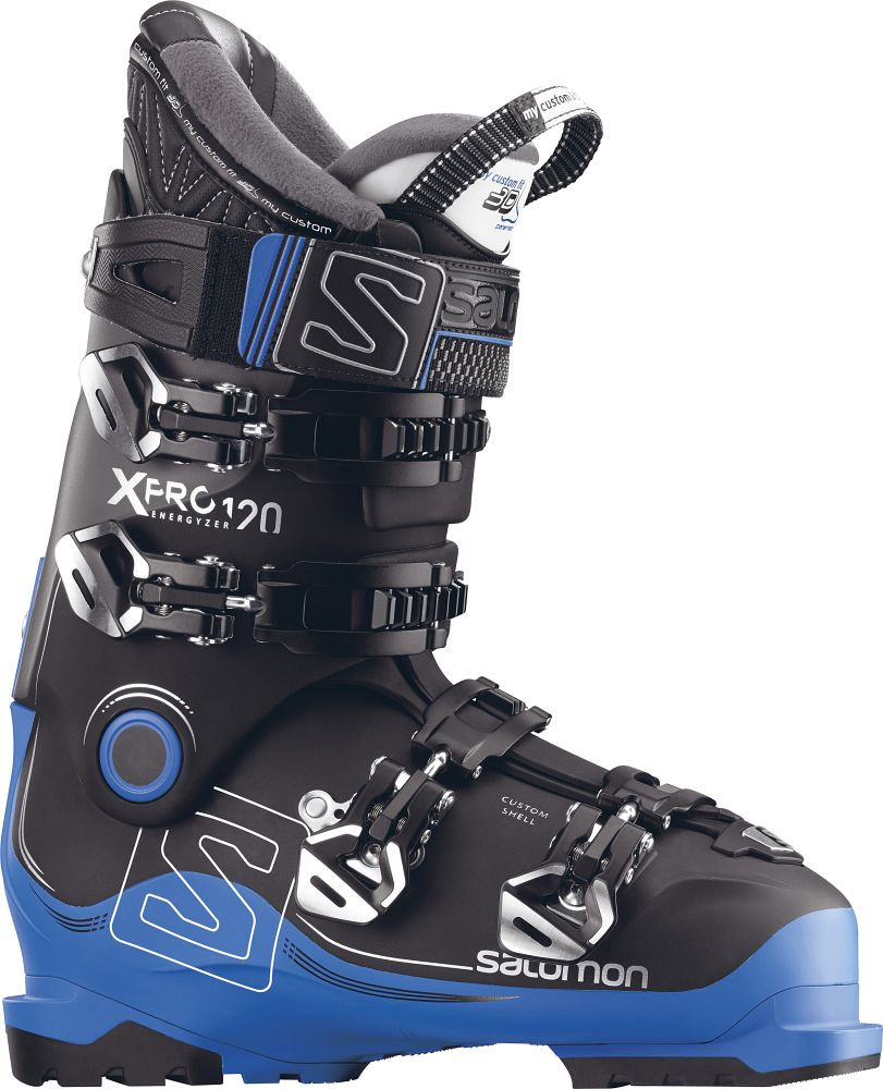 Гірськолижні черевики Salomon x pro 120 bk/ind.blue/anthra (MD)