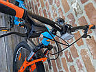 Велосипед Royal 26" RIO синьо-померанчовий 2025, фото 4