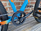 Велосипед Royal 26" RIO синьо-померанчовий 2025, фото 2