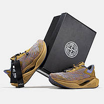Чоловічі Кросівки New Balance FuelCell x Stone Island Brown / Нью Беланс Ф'юелСел Стоун Айленд Коричневі, фото 6