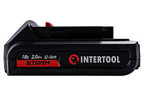 Акумулятор для шурупокрута Intertool — 18 В x 2,0 А·год Storm (WT-0328/0331) (WT-0332)