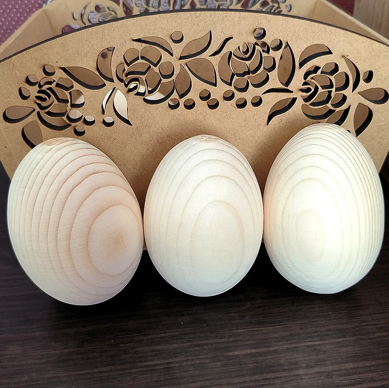 Дерев'яні  гусячі яйця