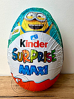 Шоколадное яйцо Kinder Surprise Maxi MINIONS, 100 г