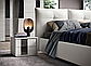 Спальний гарнітур Musa білий в'яз / сірий, фото 3