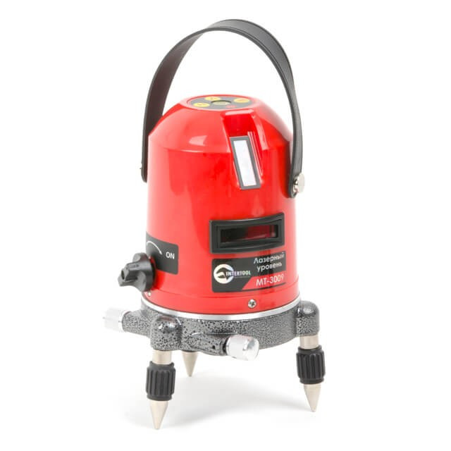 Рівень INTERTOOL MT-3009 лазерний 2 лазерні головки