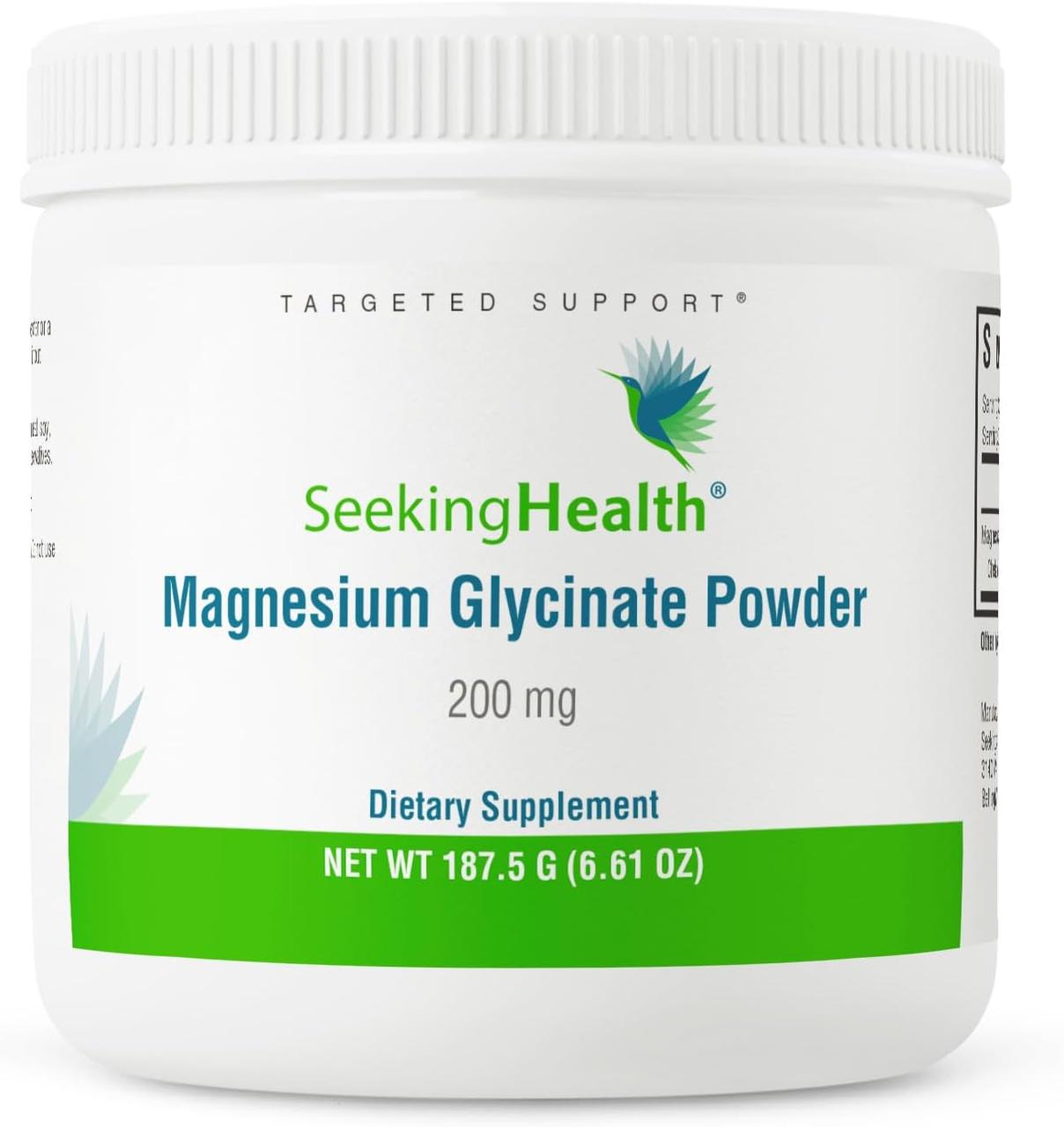 Seeking Health Magnesium Glycinate / Магній гліцинат порошок 187,5 г