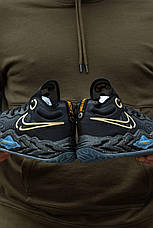Чоловічі кросівки Nike Air Zoom GT Run Black Blue Gold DA7920-119, фото 4