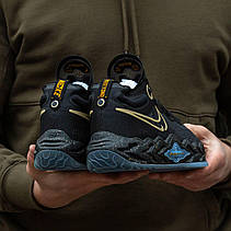 Чоловічі кросівки Nike Air Zoom GT Run Black Blue Gold DA7920-119, фото 6