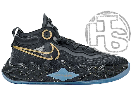 Чоловічі кросівки Nike Air Zoom GT Run Black Blue Gold DA7920-119, фото 1
