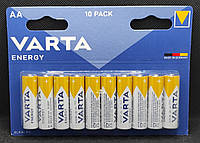 Батарейка пальчиковая AA Varta Energy ( 10шт. )