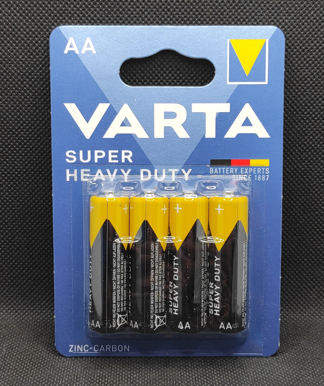 Батарейка пальчикова AA Varta Super HD ( 4шт. ), фото 1