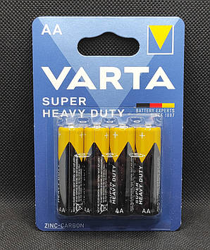 Батарейка пальчикова AA Varta Super HD ( 4шт. )