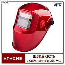 Захисна автоматична маска зварювальника хамелеон VITA Apache із сонячною батареєю