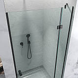 Двері в душову нішу . Душові двері зі скла. Двері для душу зі скла, фото 6