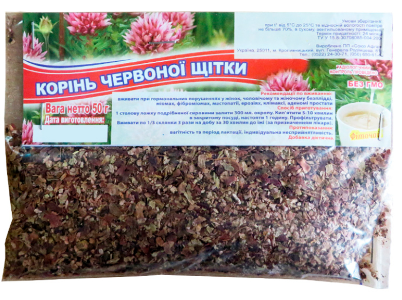 Корінь червоної щітки 50 г