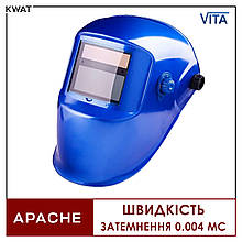 Захисна автоматична маска зварювальника хамелеон VITA Apache із сонячною батареєю