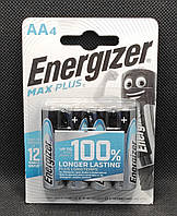 Батарейка пальчиковая AA Energizer Max Plus ( 4шт. )