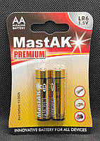 Батарейка пальчиковая AA MastAK Premium ( 2шт. )