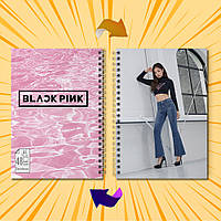 Скетчбук А5 48 л. 150 гр.м² K-POP Black Pink 005