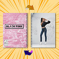Скетчбук А5 48 л. 150 гр.м² K-POP Black Pink 007