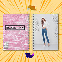 Скетчбук А5 48 л. 150 гр.м² K-POP Black Pink 008