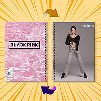 Скетчбук А5 48 л. 150 гр.м² K-POP Black Pink 009