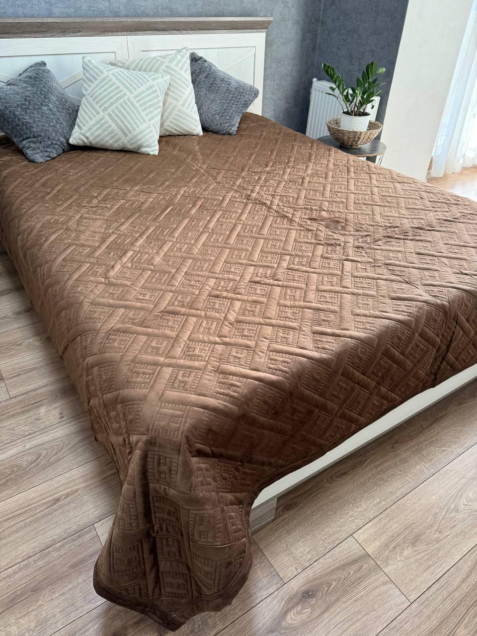 Покривало велюрове 230*260см, фото 1