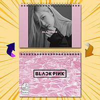 Скетчбук А5 48 л. 150 гр.м² K-POP Black Pink 024